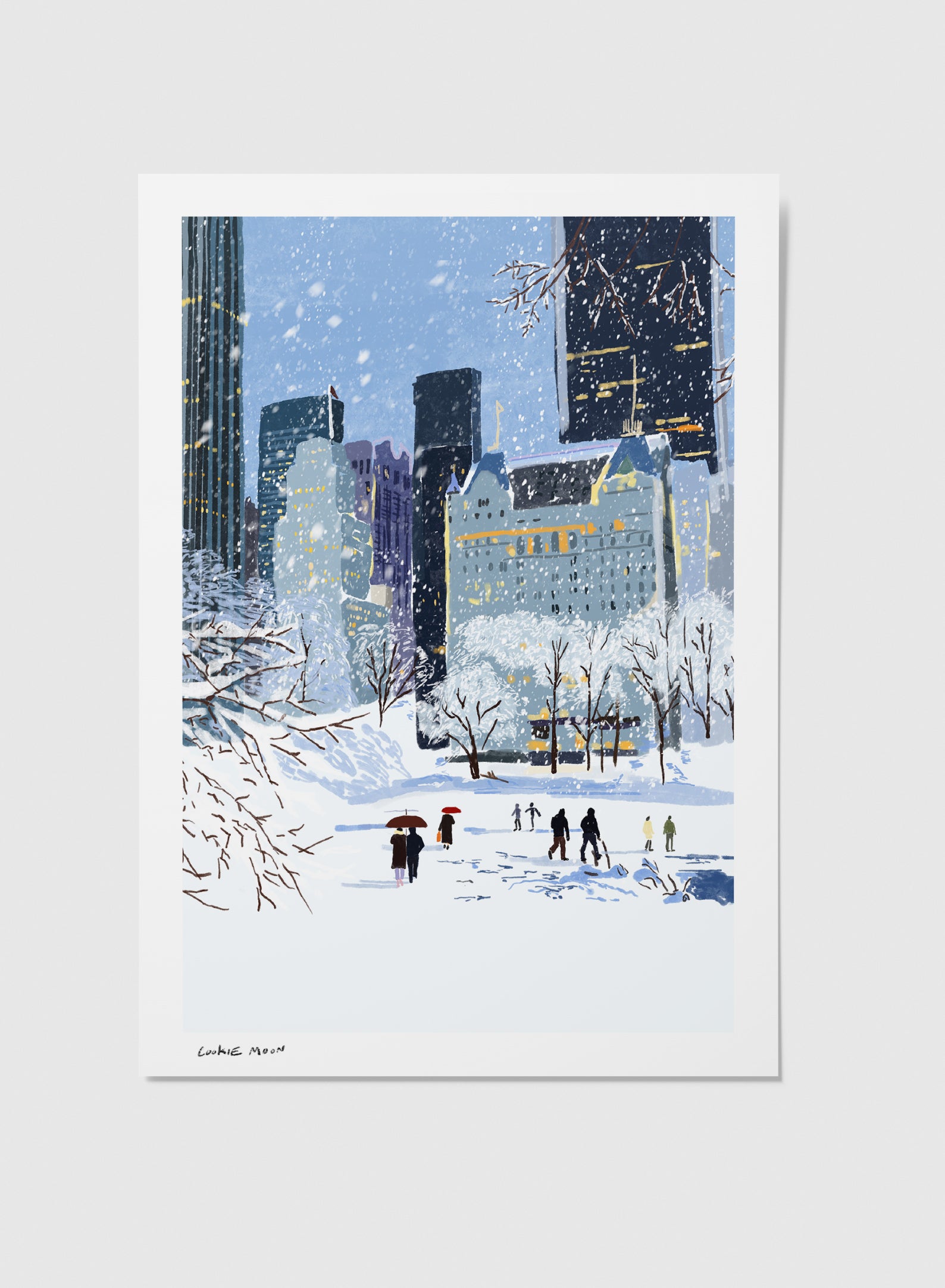 A Snowy Day in New York