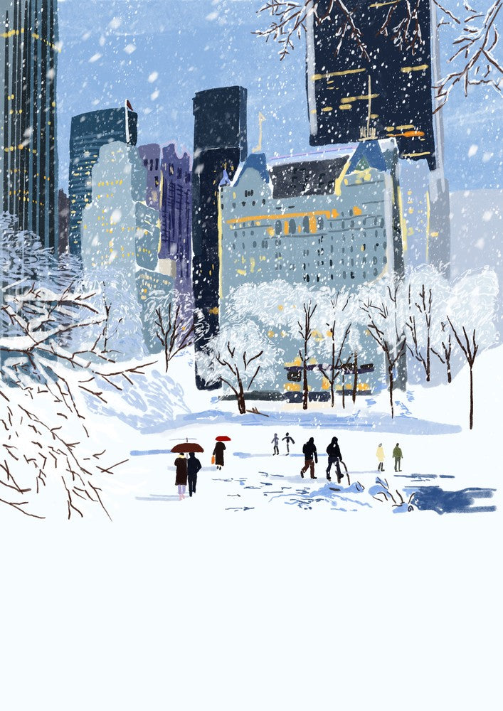 A Snowy Day in New York