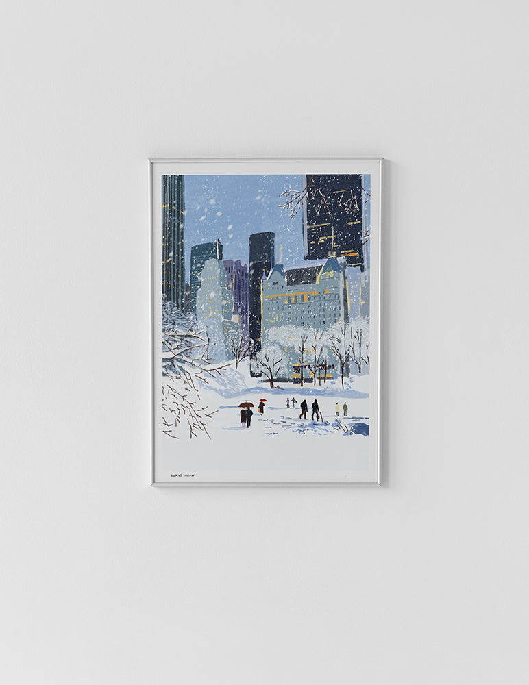 A Snowy Day in New York