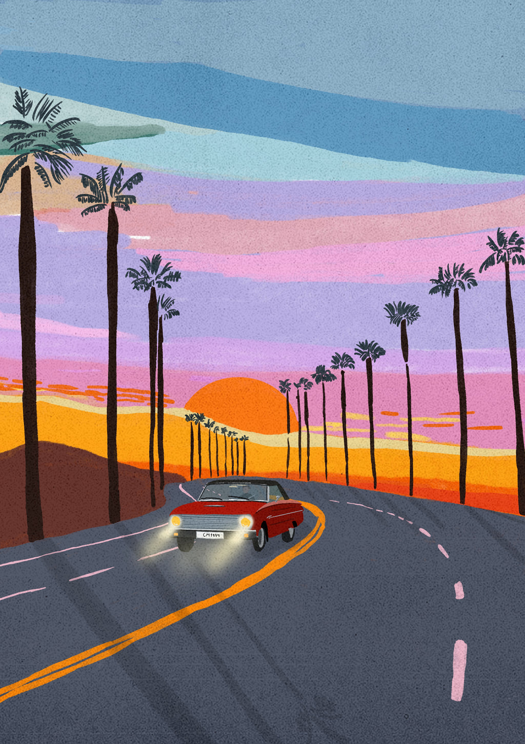 Orange Sky in LA