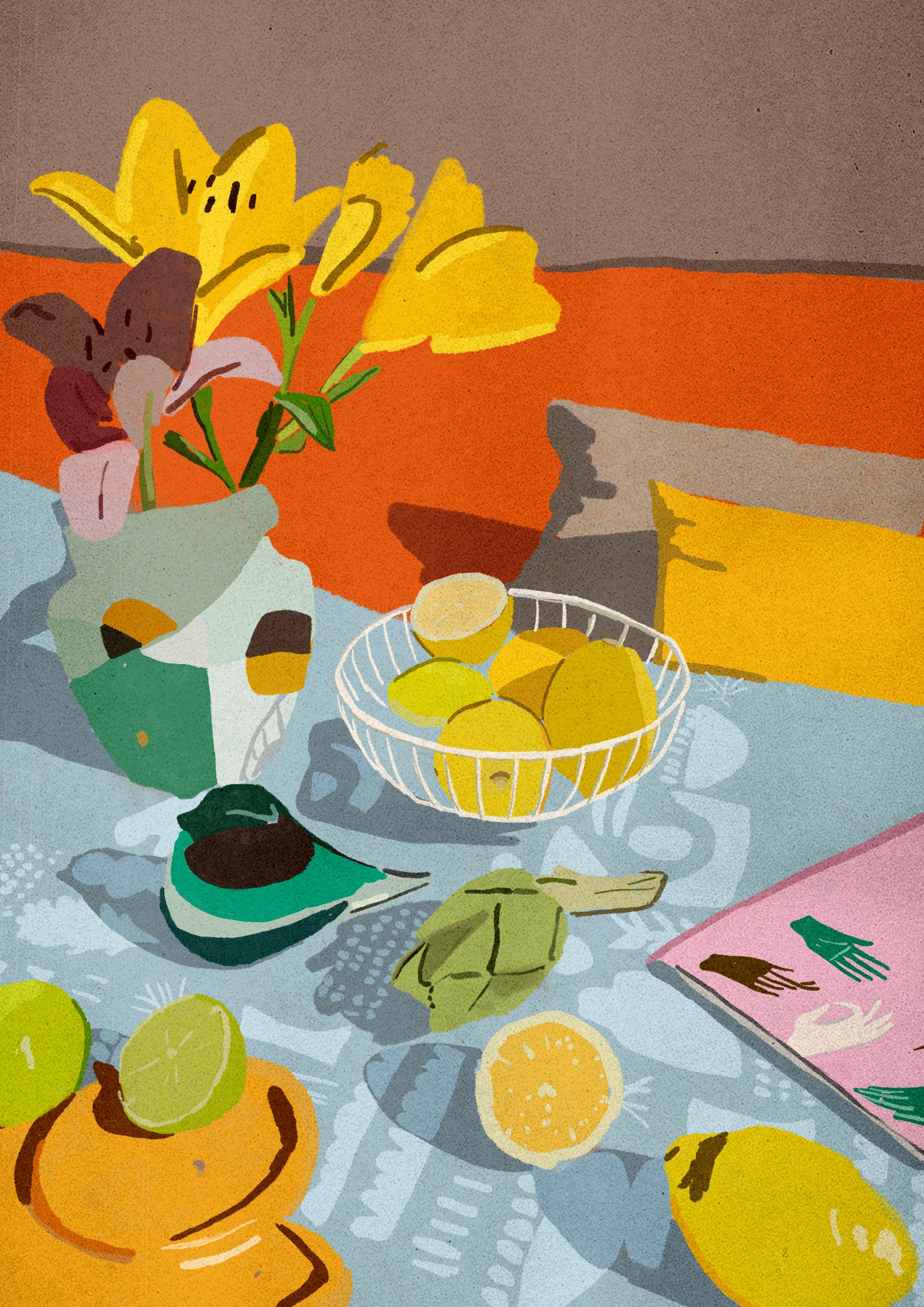 Still Life in Yellow