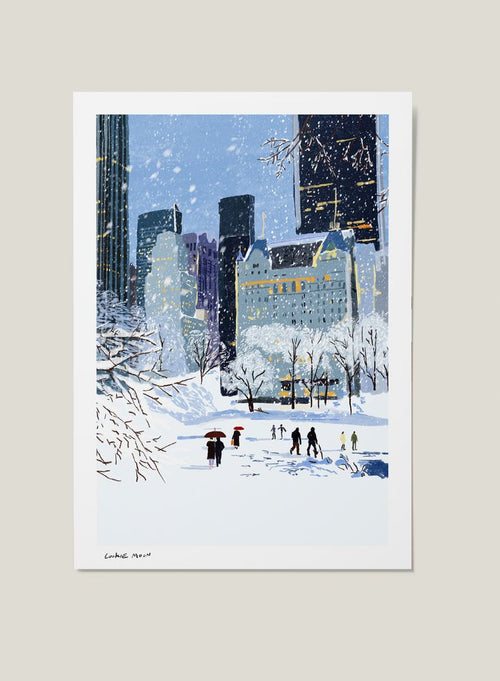 A Snowy Day in New York
