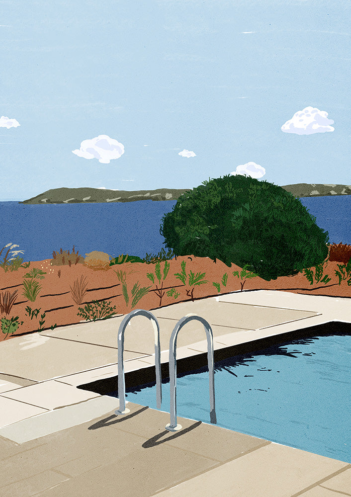 An Empty Pool in Paros
