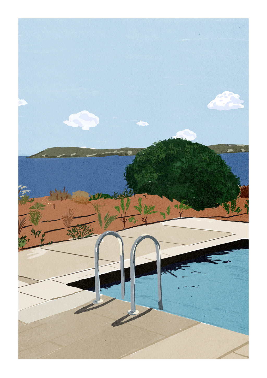 An Empty Pool in Paros