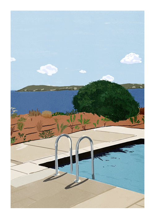 An Empty Pool in Paros