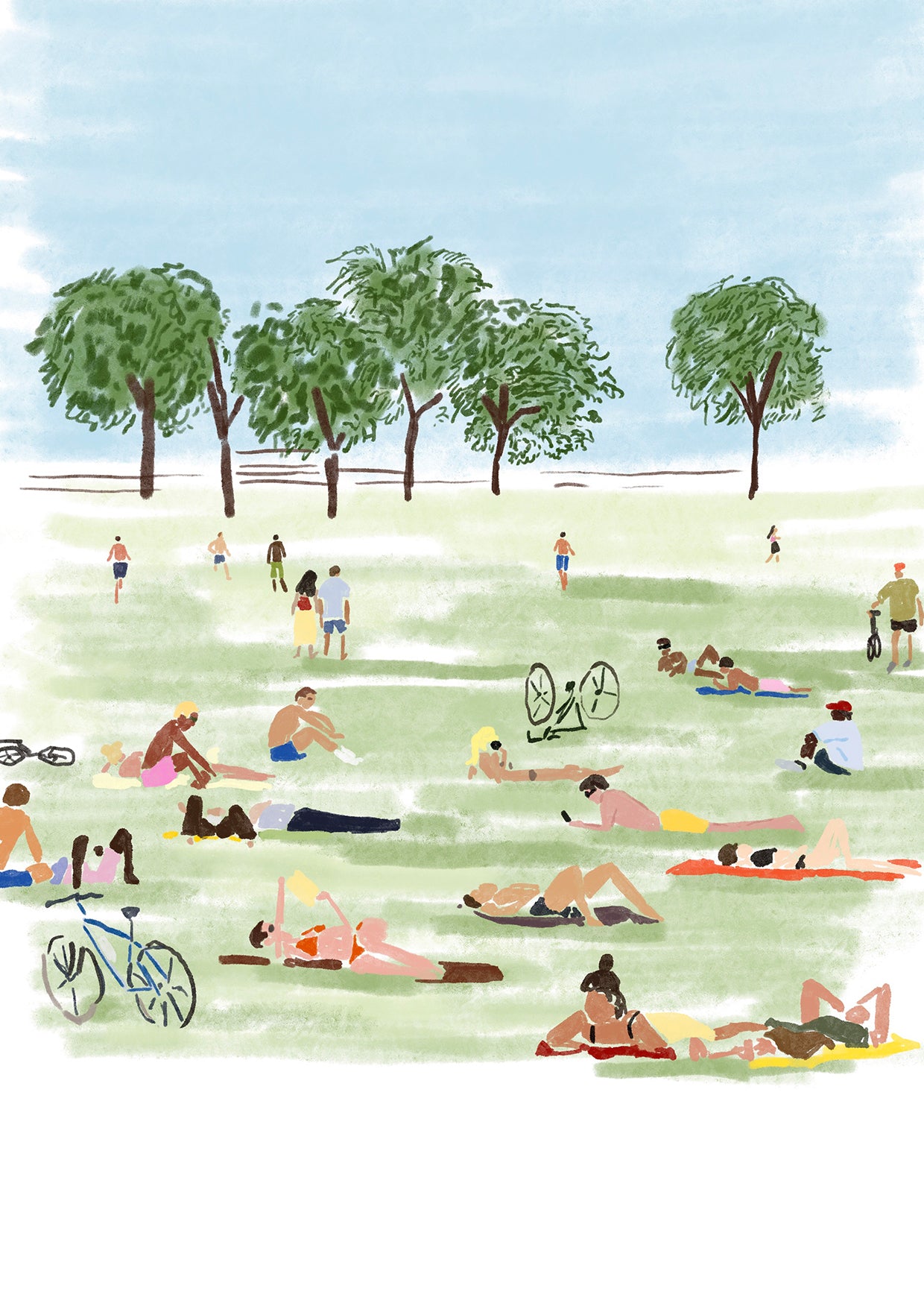 Fort Greene Park in Bloom