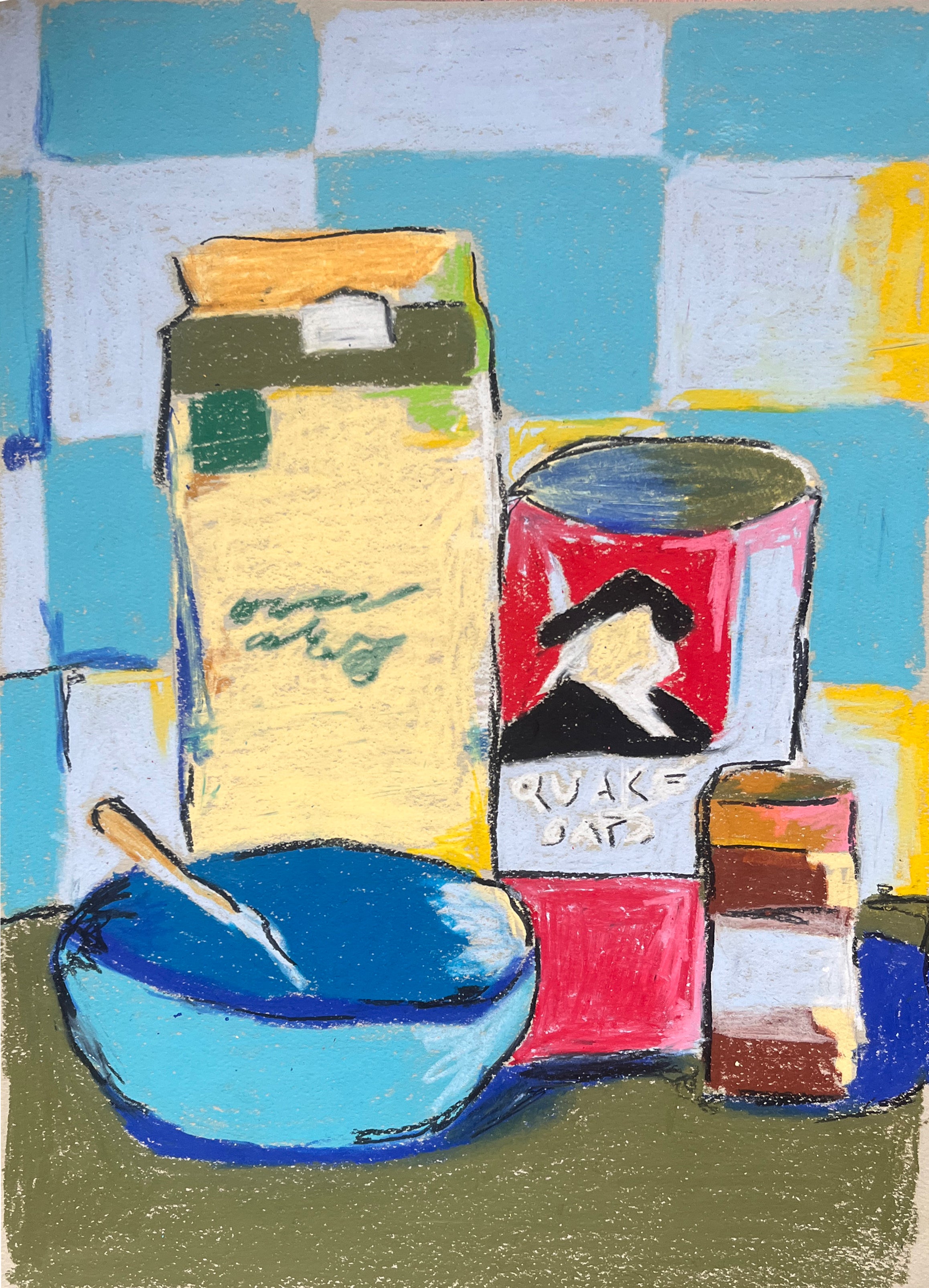 Oatmeal Breakfast in Lisbon